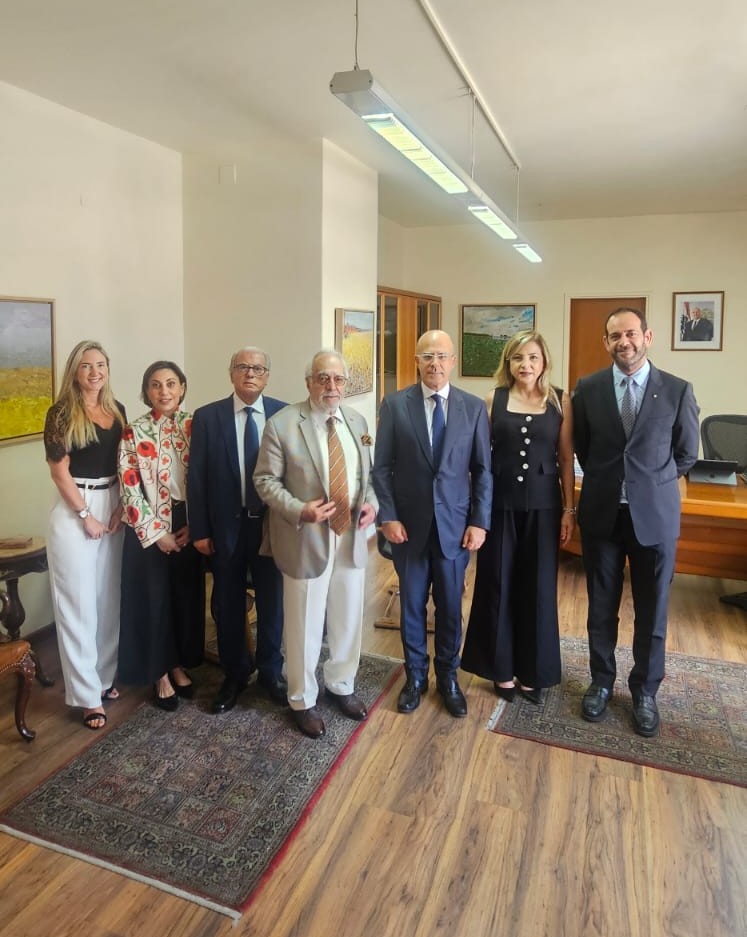 Visit to H.E Minister Fady Makki - OMSAR